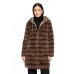 Betty Barclay - 7153 1646 Omkeerdbare mantel bruine teddy stof.